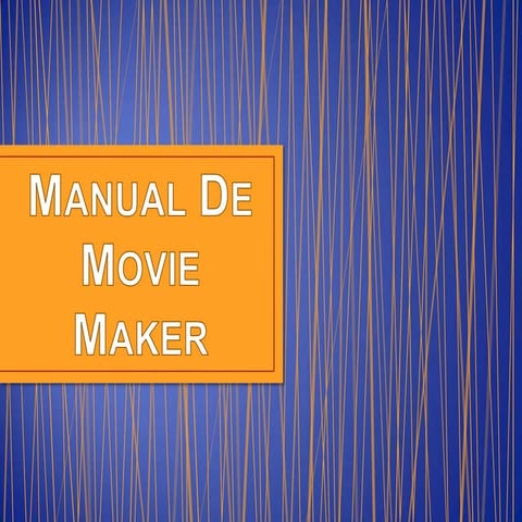 Manual de movie maker