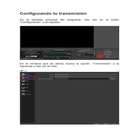 Manual de obs para publicar