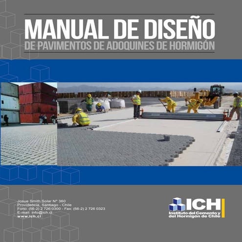 Manual de pavimentos de adoquines de hormigon