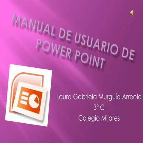 Manual de power point laura murguía