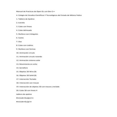 Manual de practicas de open gl con dev c