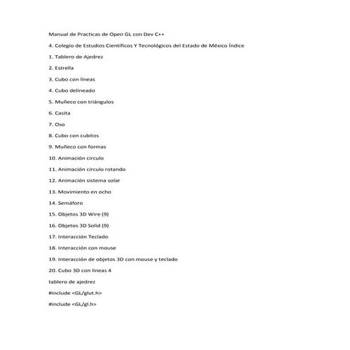 Manual de practicas de open gl con dev c