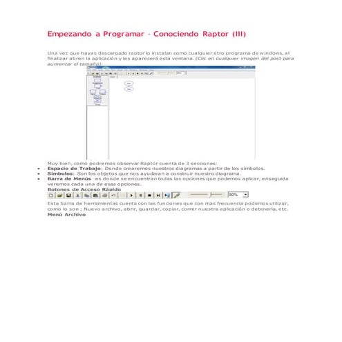 Manual de Raptor | DOCX