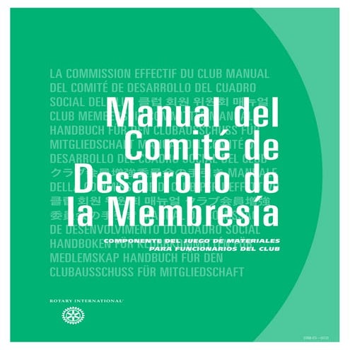 Manual Desarrollo del Cuadro Social 2013