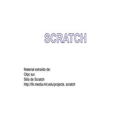 Manual de scratch