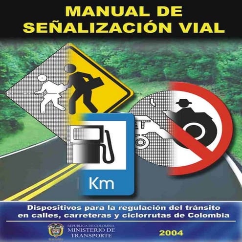 Manual de señalización vial