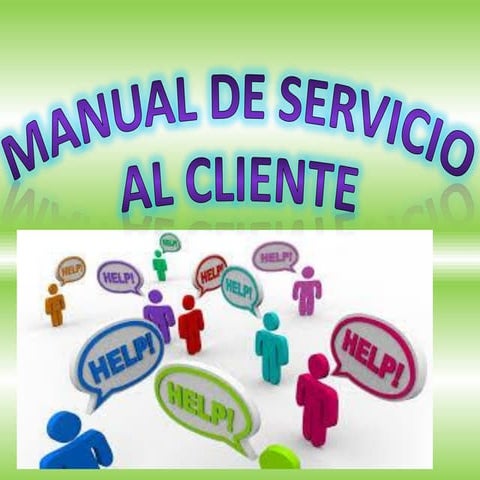 Manual de servicio al cliente | PDF