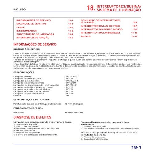 Manual de serviço nx150 (1989)   mskw8891 p interrup