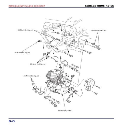 Manual de serviço nxr125 bros ks es   00 x6b-ksm-001 motor