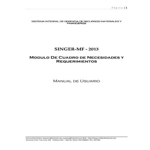 Manual de singer  modulo requerimientos desktop