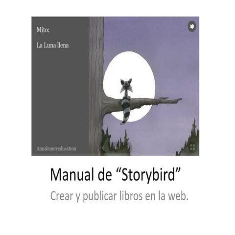 Manual de Storybird @morreducation