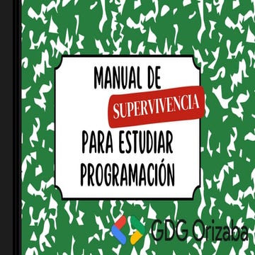 Manual de Supervivencia para Estudiar Programación | Braulio David Hernández ...