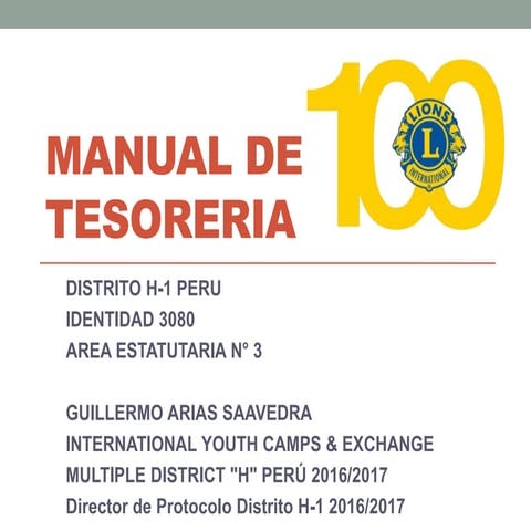 Manual de tesorería 2016-2017
