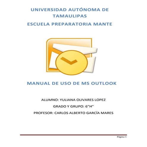 Manual de uso de ms outlook