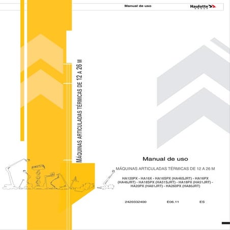 Manual de uso ha120 px  ha16x  ha16spx  ha16px ha18spx  ha18px  ha20px  ha260...