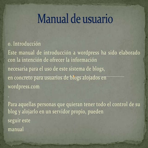 Manual de usuario