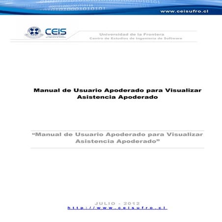 Manual de usuario apoderado visualizar asistencia apoderado | PDF
