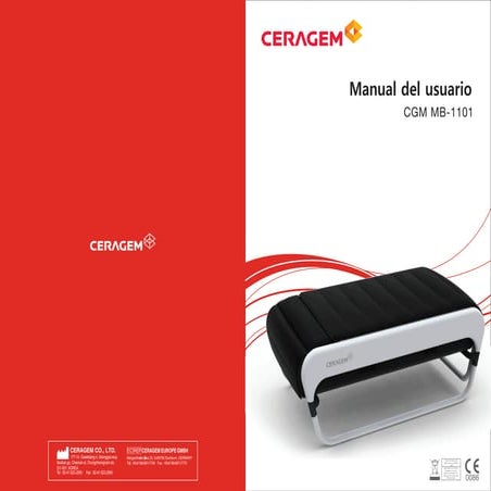 Manual de usuario ceragem v3