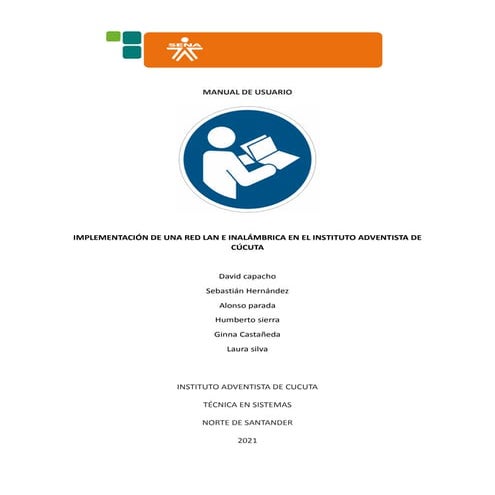 Manual de usuario implementación de una red lan e inalambrica inac grupo 1
