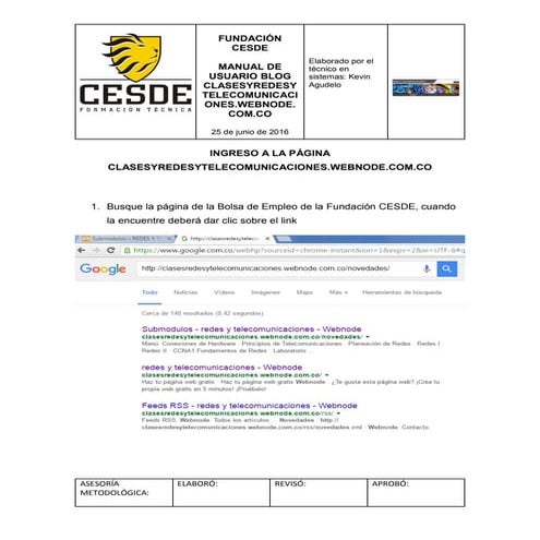 Manual de usuario sami de la pagina de oscar