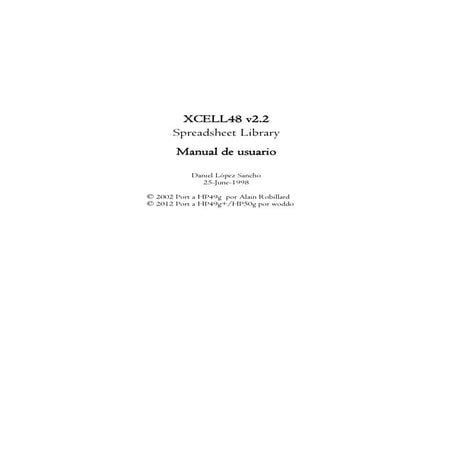 Manual de usuario xcell48 v1.1