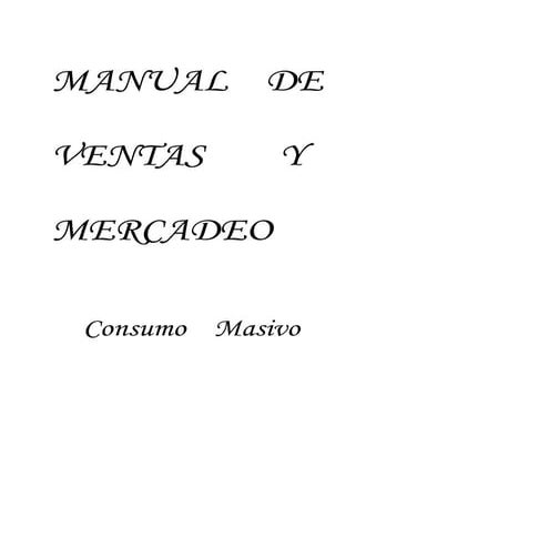 Manual de ventas  y mercadeo 12