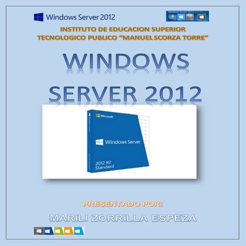 MANUAL DE WINDOWS SERVER 2012  zorrilla espeza marili