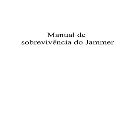 Manual do jammer