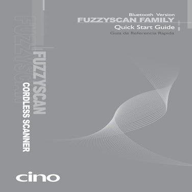 Manual do Scanner F680BT com Bluetooth da FuzzyScan