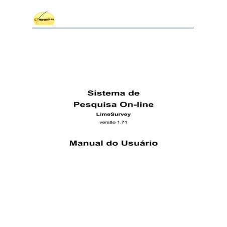 Manual do usuario lime survey 1 72 | PDF