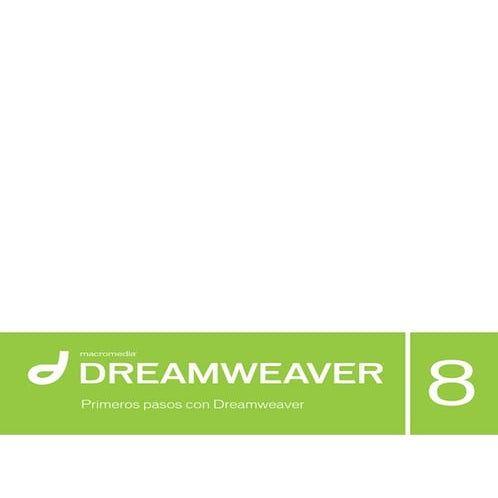 Manual dreamweaver 8 spanish