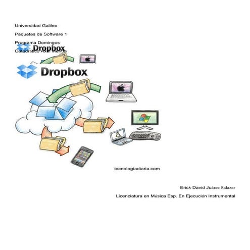 Tutorial del dropbox | PPTX
