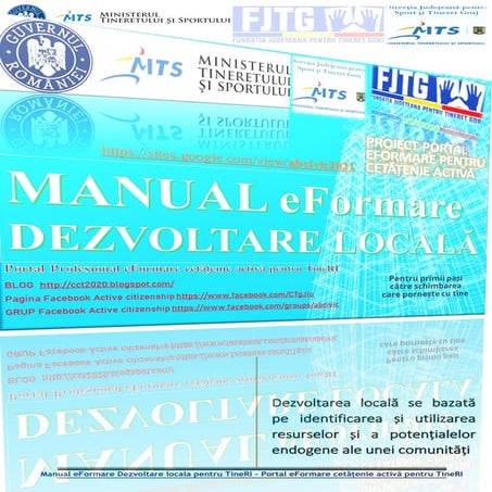 Manual e formare dezvoltare locala pentru tineri 2021 fjtg djst