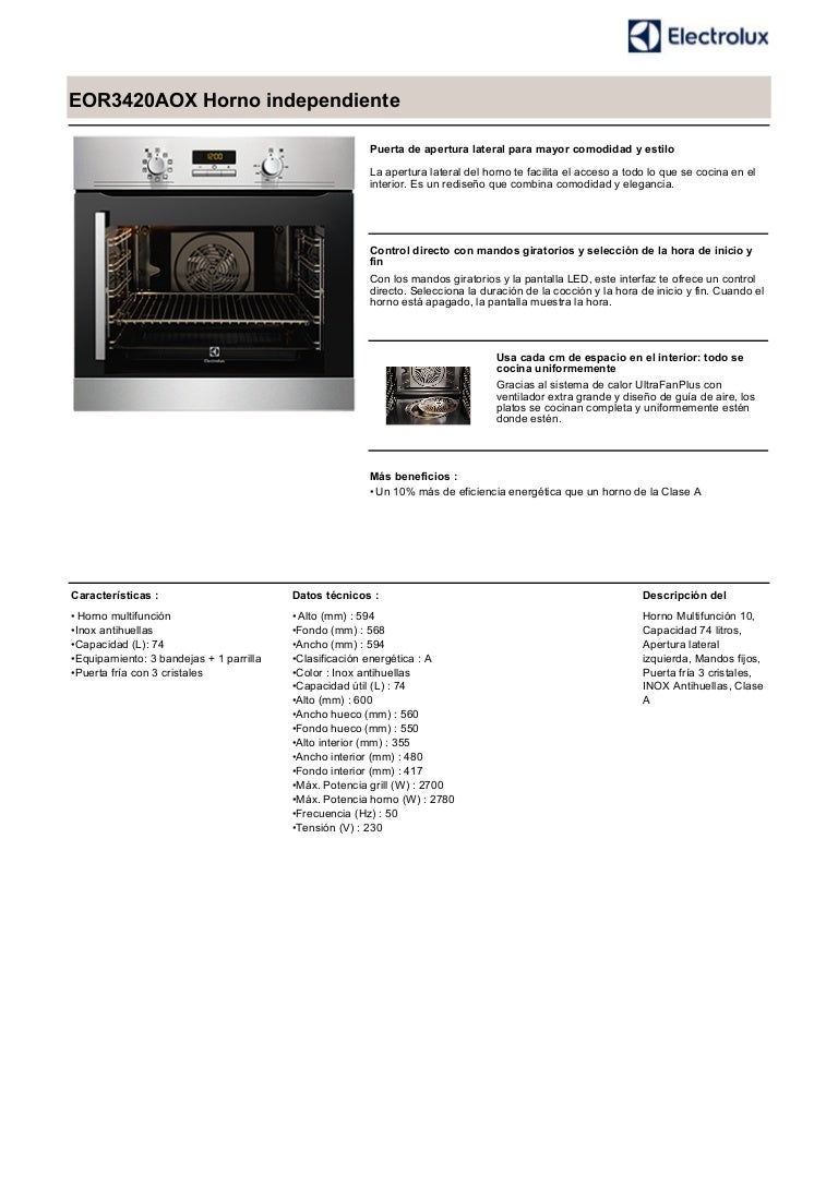 OFERTA: Horno Zanussi Multifunción ZOHKF1X1 Ref: 7332543758302 -30