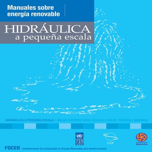 Manual energia minihidriulica
