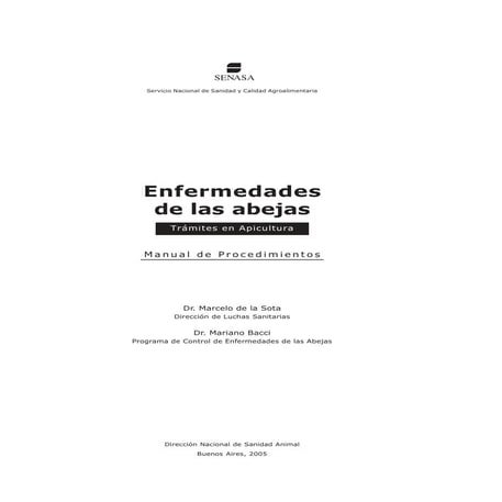 Manual de enfermedades de abejas