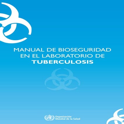 Manual en lab. de tuberculosis
