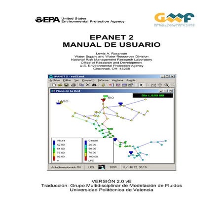 Manual de epanet | PDF