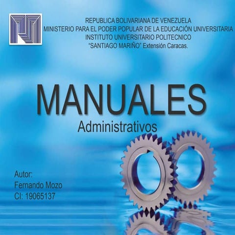 Manuales administrativos