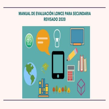 Manual de Evaluación LOMCE para secundaria | PDF