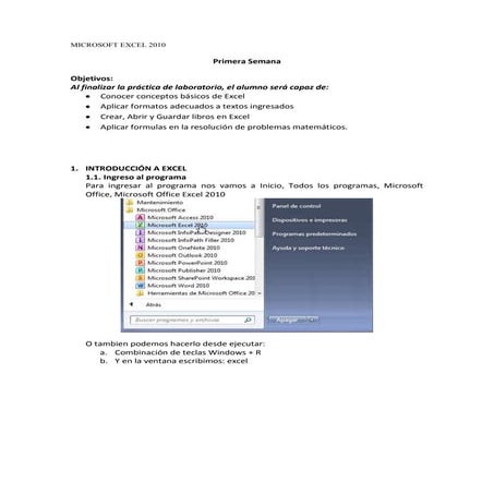 Tutorial Manual excel | DOCX