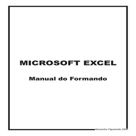 Manual excel 2009