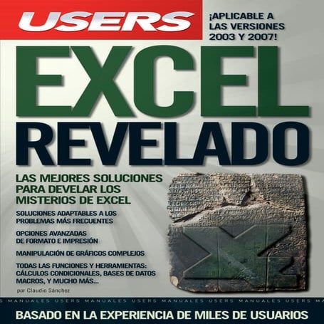 Manual excel revelado 2013