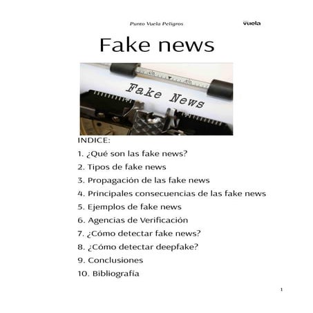 Manual sobre las Fake News para alumnos (2024)