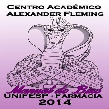 Manual do Bixo - UNIFESP, Farmácia 2014