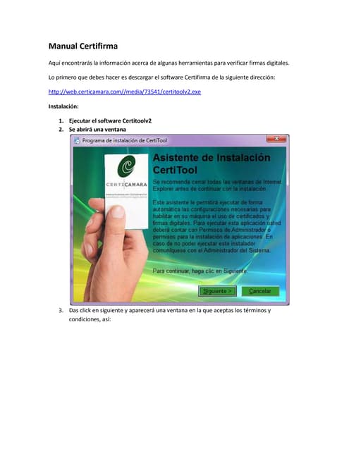 Manual firmas digitales