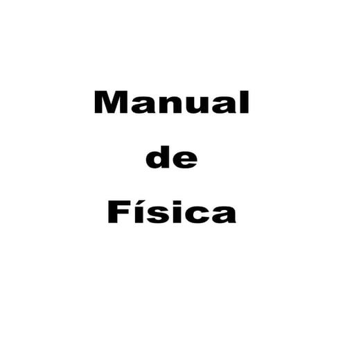Manual fisica básica