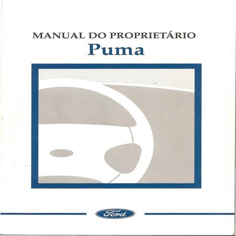 Manual do Proprietario Ford Puma