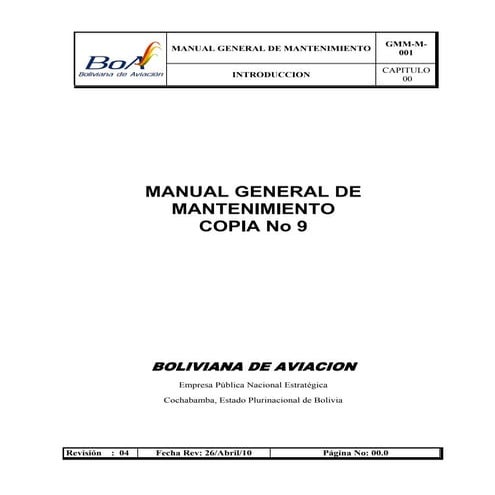 Manual generaldemantenimiento boa