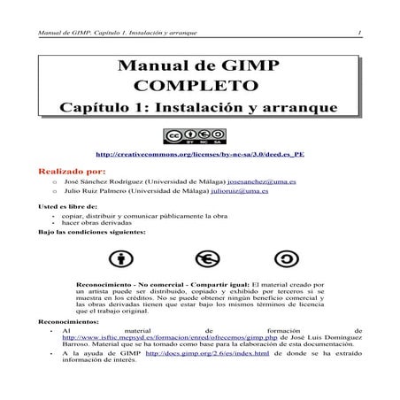 Manual gimp | PDF